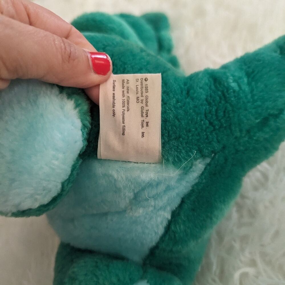Vintage Dinosaur 1988 Denver The Last Dinosaur Stuffed Animaln - Picture 6 of 7